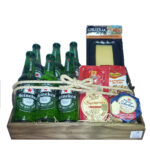 Cesta Cerveja Com Queijos
