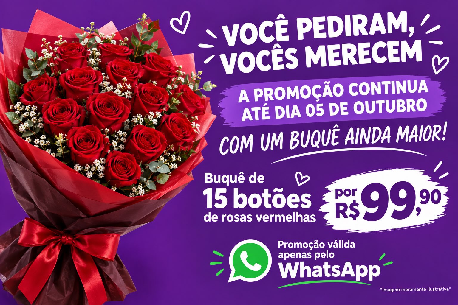 Vocês merecem !!!
Entregamos em Campinas e Região…#buquê #buqueemcampinas #floricultura
#buqueempromocao #deliverydeflores