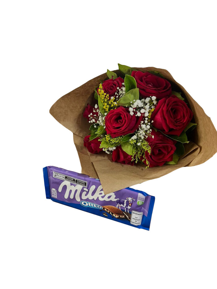 Buque De 08 Botoes Com Milka3