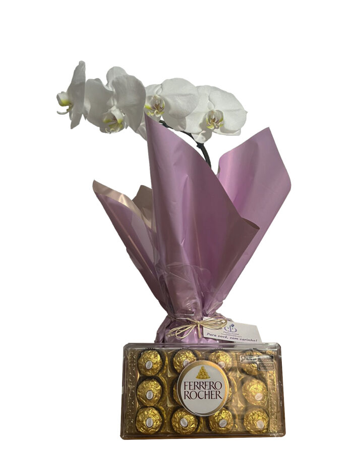 Orquídea Com Ferrero