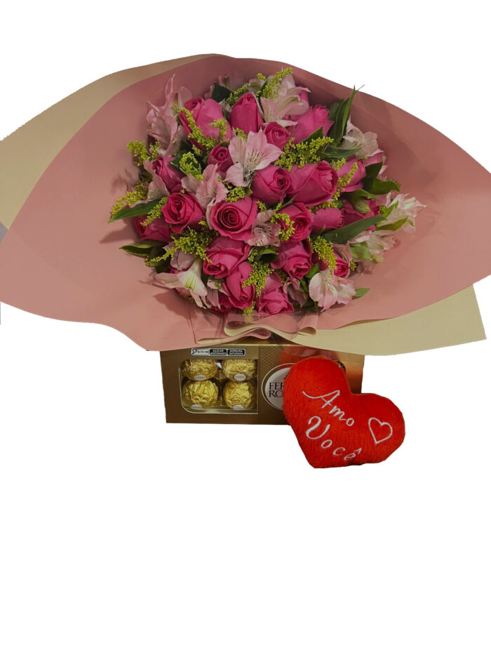 Buquê com Romantismo Pink - Imagem 3