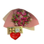 Buquê com Romantismo Pink