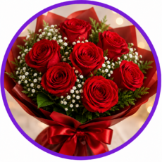 ICONE BUQUE DE ROSA VERM