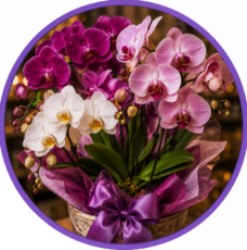 ICONE FLORES EM VASO